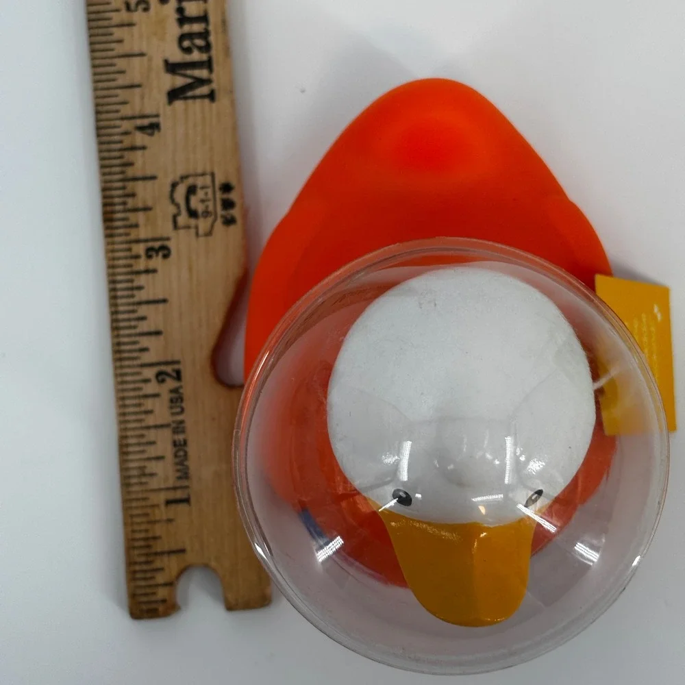 Bud Space‎ Duck Astronaut Orange NASA Inspired Rubber Duck Collectible NIB 2006